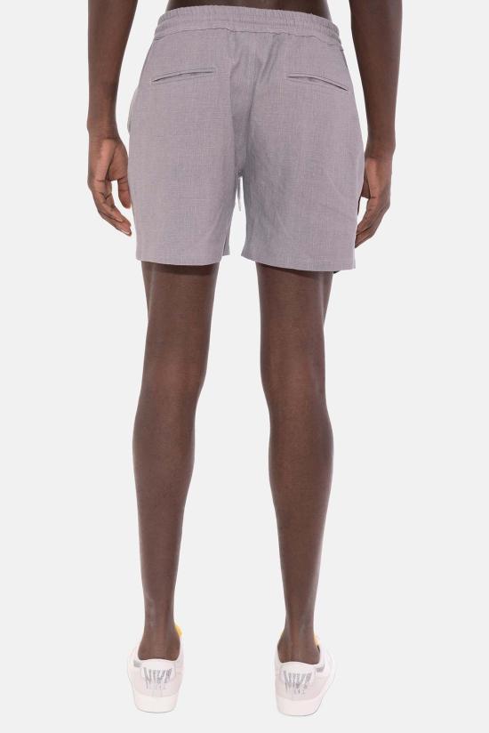  블루&크림 숏팬츠 퍼펙트 리넨 쇼트 그레이 - BLUE&CREAM