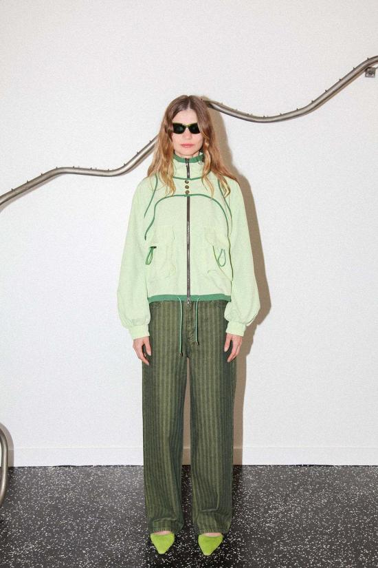  케이코 데님 자켓 Kk Co Pacific 나일론 재킷 리첸 - KKCO