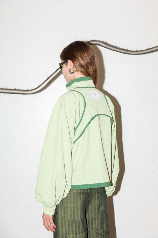  케이코 데님 자켓 Kk Co Pacific 나일론 재킷 리첸 - KKCO