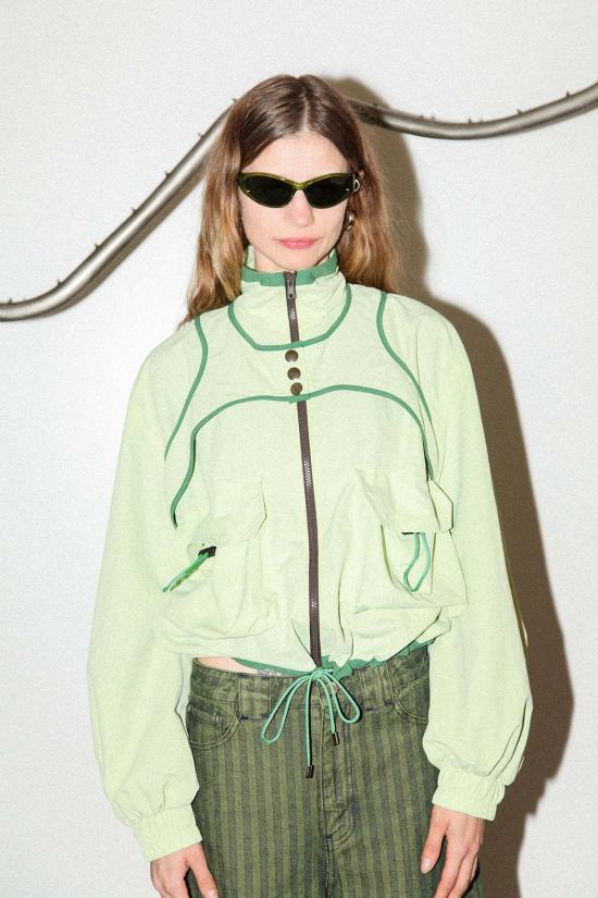  케이코 데님 자켓 Kk Co Pacific 나일론 재킷 리첸 - KKCO