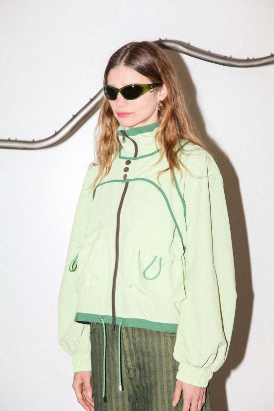  케이코 데님 자켓 Kk Co Pacific 나일론 재킷 리첸 - KKCO