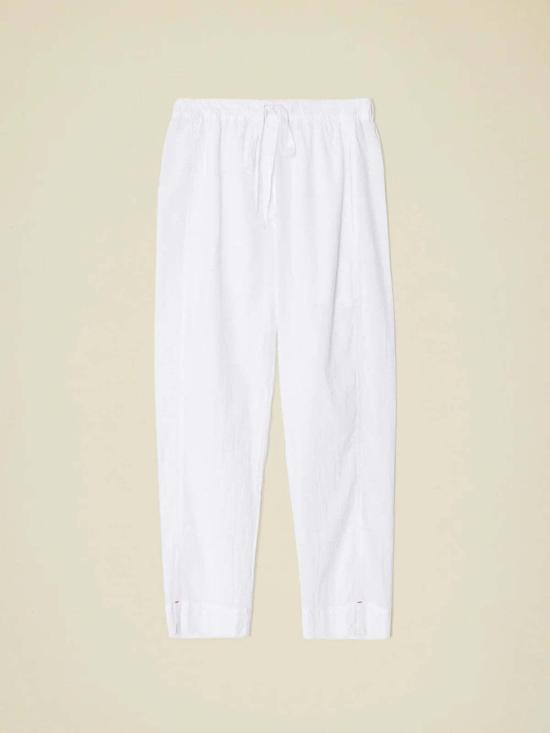  시레나 스트레이트 팬츠 드레이퍼 팬츠 화이트 - XIRENA