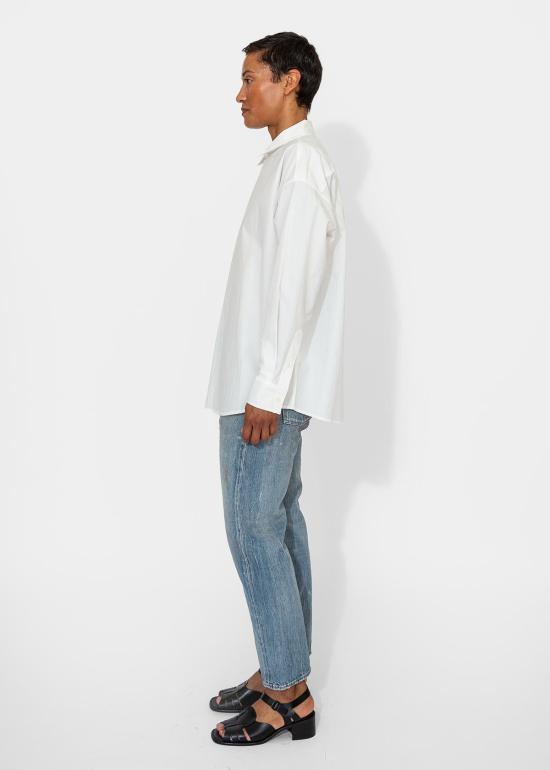  6397 후드 티셔츠 클린 유니폼 셔츠 화이트 - 6397