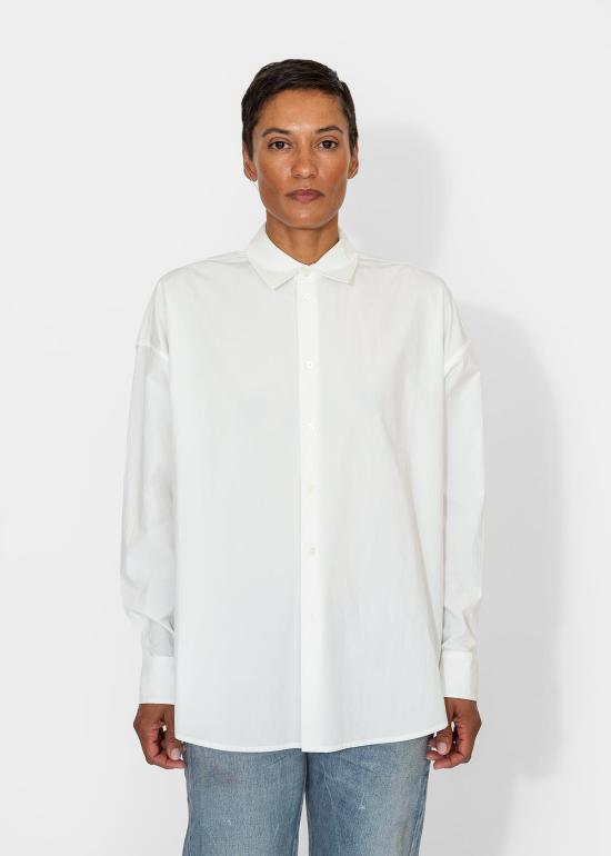  6397 후드 티셔츠 클린 유니폼 셔츠 화이트