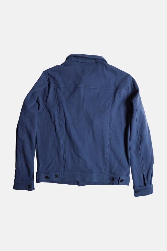  블루&크림 자켓 매드 플리스 트러커 재킷 빈티지 로얄 - BLUE&CREAM