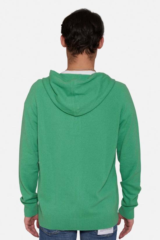  The Tile Club 후드 티셔츠 타일 클럽 레오 지퍼 후드티 팜 그린 - THE TILE CLUB