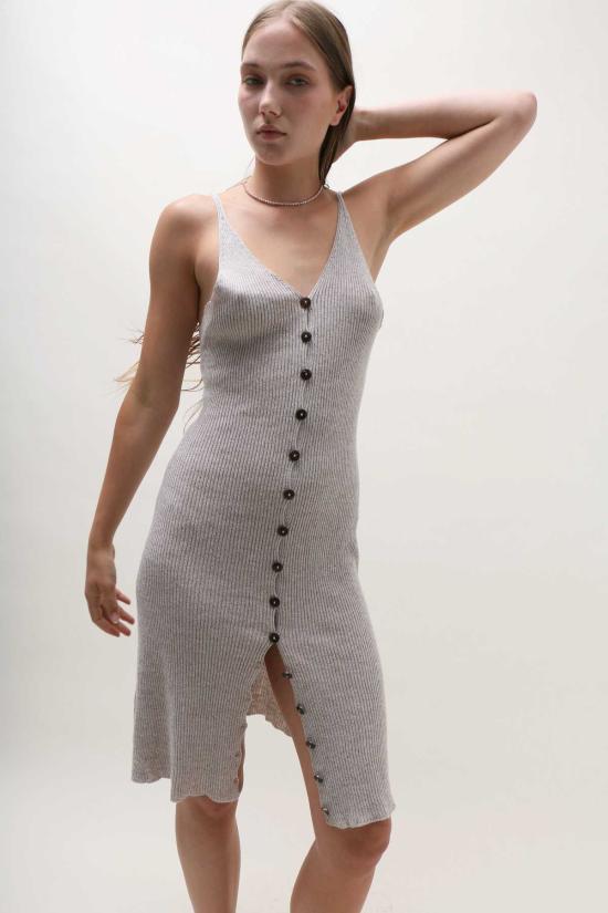  베이스레인지 미디 원피스 베이스렌지 오더 드레스 언다이드 - BASERANGE