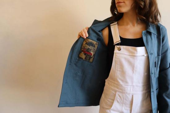  Le Laboureur 점프수트 코튼 오버롤 화이트 - OTHER BRANDS