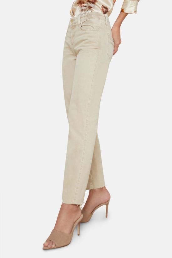  라장스 데님 팬츠 밀라나 진 샌드 듄 - L'AGENCE