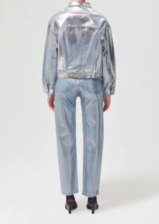  에이골디 데님 자켓 아골드 찰리 재킷 틴 호일 - AGOLDE