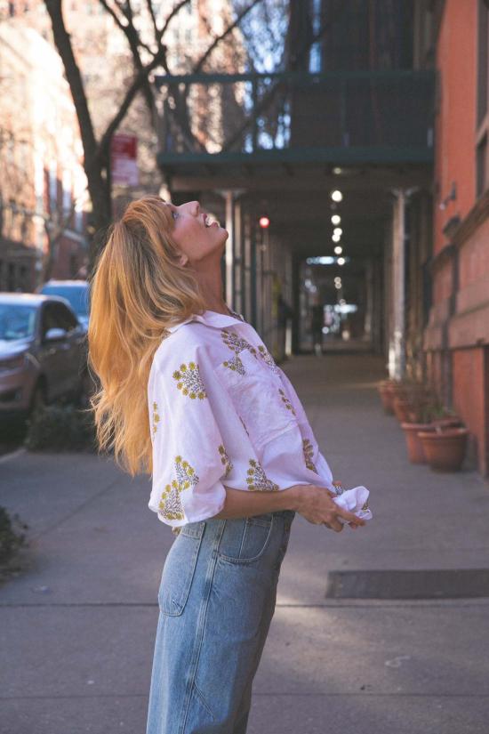  레이첼 코미 데님 팬츠 엘킨 셀레스테 팬츠 셀레스테 - RACHEL COMEY