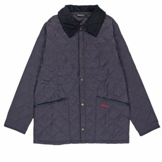  [키즈] 바버 자켓 키즈  리데스데일 재킷 네이비 - BARBOUR
