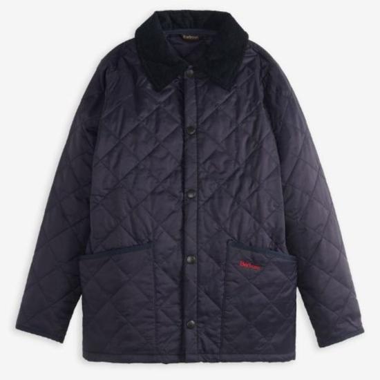  [키즈] 바버 자켓 키즈  리데스데일 재킷 네이비