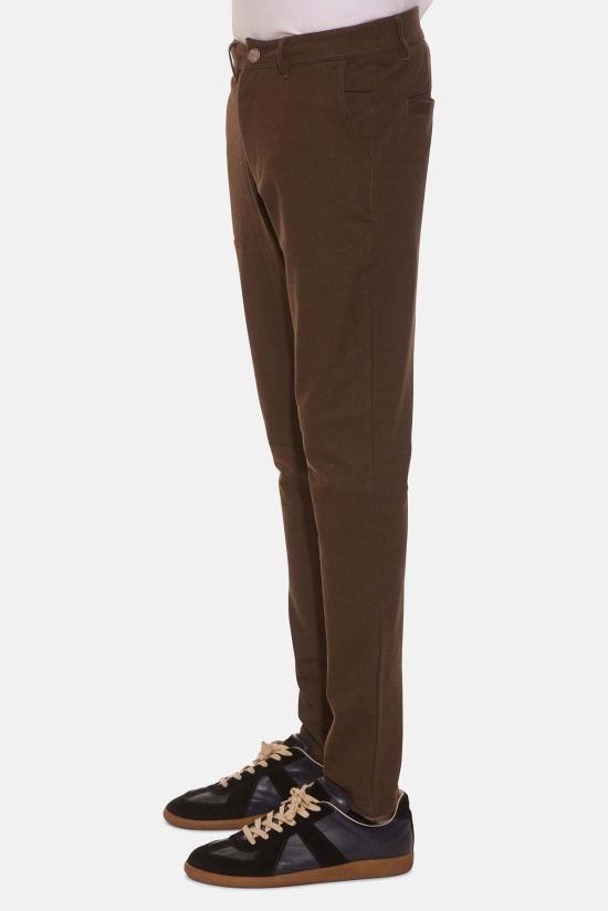  블루&크림 스트레이트 팬츠 에브리데이 팬츠 올리브 - BLUE&CREAM