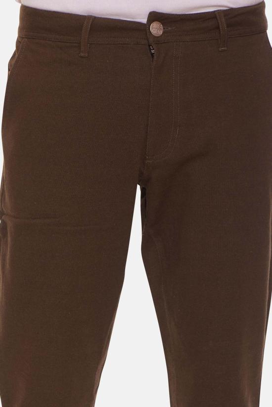  블루&크림 스트레이트 팬츠 에브리데이 팬츠 올리브 - BLUE&CREAM