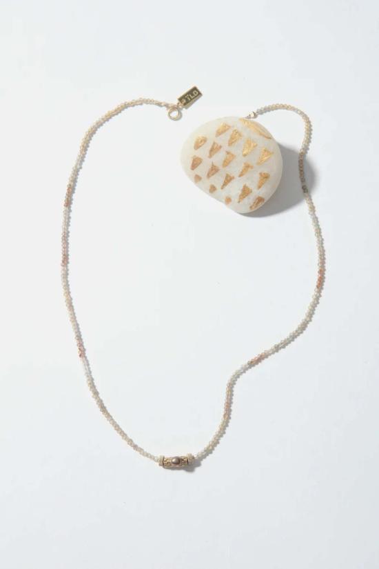  이보나 루디가 디자인 목걸이/팬던트 도브 지르콘 숏 네크리스 골드 - IWONA LUDYGA DESIGN