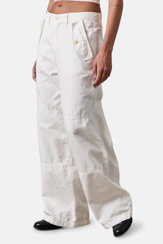  NSF 스트레이트 팬츠 Nsf 라이언 트라우저 소프트 화이트 - OTHER BRANDS