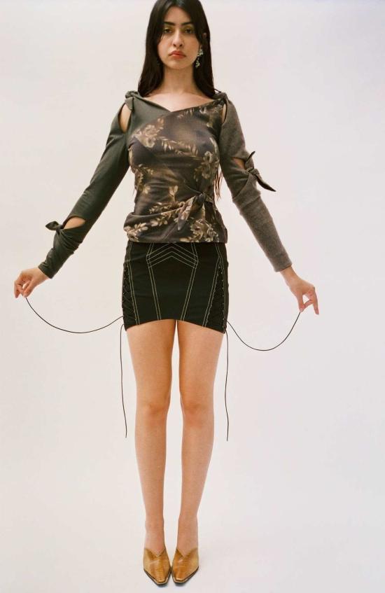  J.Kim 긴팔 티셔츠 Kundimi 긴팔 프린트 - OTHER BRANDS