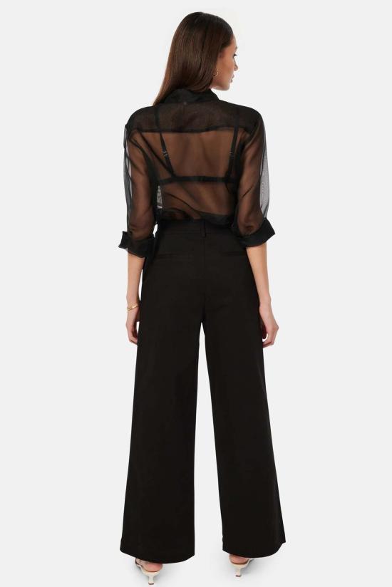  카미 뉴욕 블라우스 캐미 NYC 샘슨 쉬어 탑 블랙 - CAMI NYC