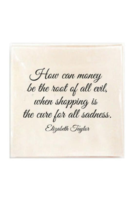  블루&크림 가죽소품 "루트 오브 올 이블" 트레이