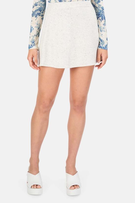  러브쉐이크팬시 숏 스커트 러브 쉑 팬시 랜체스터 미니 스커트 쿠키 앤 크림