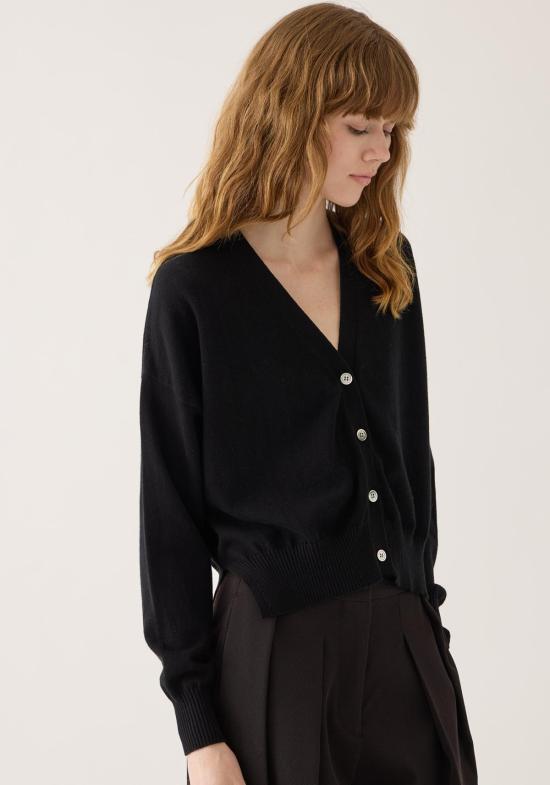  데미리 뉴욕 가디건 데밀리 롤라 코튼 캐시미어 카디건 - DEMYLEE