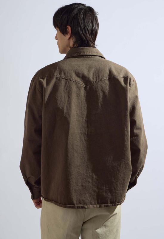  더 엔케이씨 스토어 자켓 Nkc 텍사스 샤켓 초콜릿 - The NKC Store