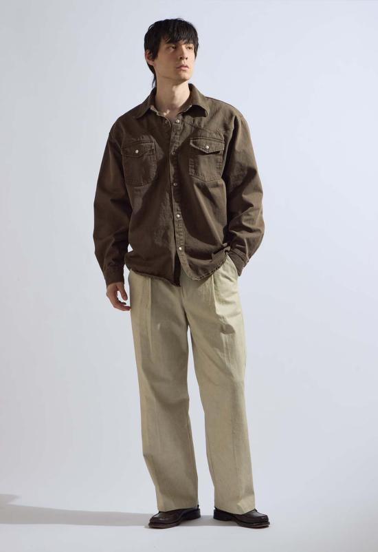  더 엔케이씨 스토어 자켓 Nkc 텍사스 샤켓 초콜릿