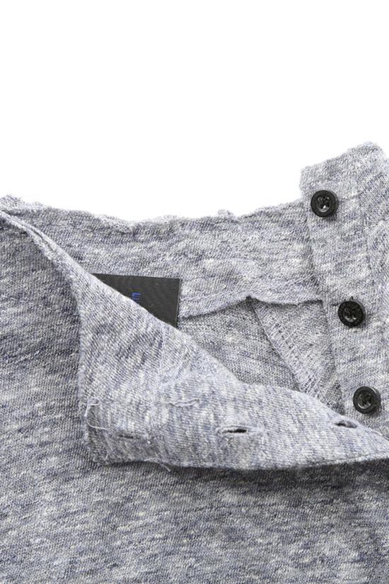  [키즈] 블루&크림 캐시미어 니트 키즈  퓨처 프레쉬 헨리 그레이 - BLUE&CREAM