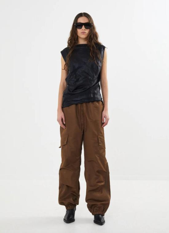  Rabens Saloner 블라우스 Alliyas 글레이즈 지퍼 탑 - OTHER BRANDS