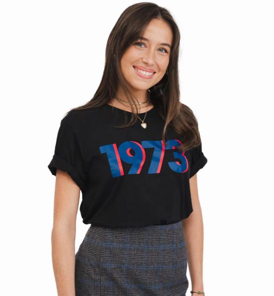  Prinkshop 반팔 티셔츠 1973 레트로 티셔츠 - OTHER BRANDS