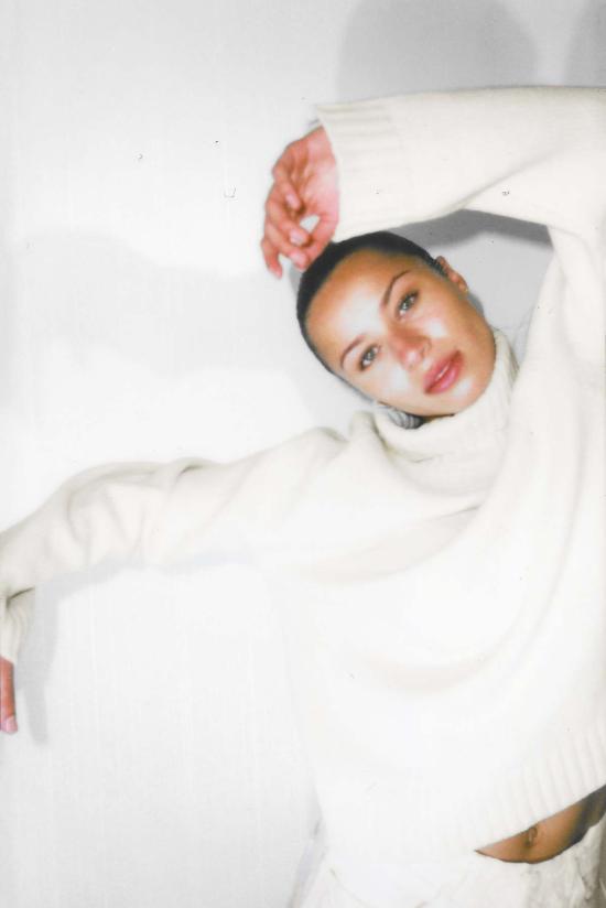  샌디리앙 터틀넥 샌디 리앙 검스 스웨터 버치 - SANDY LIANG