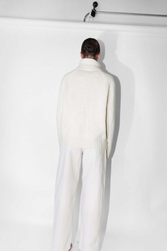  샌디리앙 터틀넥 샌디 리앙 검스 스웨터 버치 - SANDY LIANG