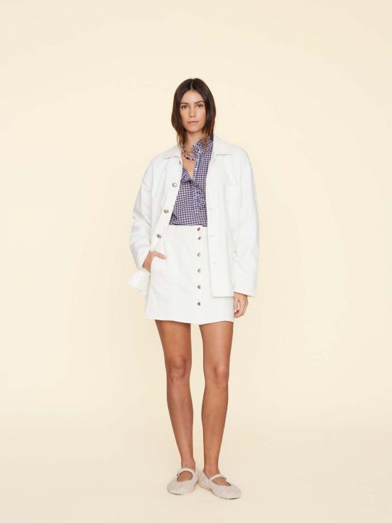  시레나 숏 스커트 시델 스커트 화이트