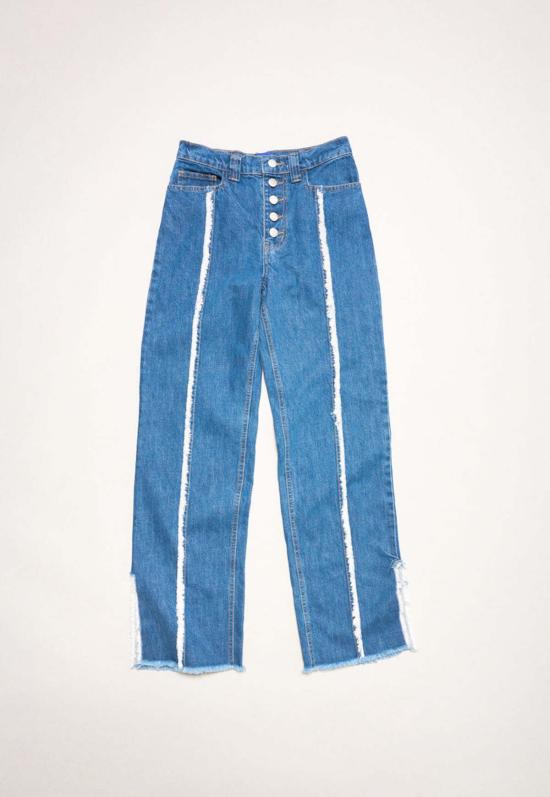  퍼머넌트 베케이션 데님 팬츠 영구 휴가 마감일 진스 인디고 - PERMANENT VACATION