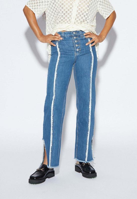  퍼머넌트 베케이션 데님 팬츠 영구 휴가 마감일 진스 인디고 - PERMANENT VACATION