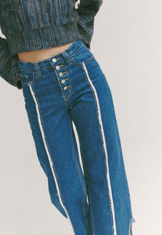  퍼머넌트 베케이션 데님 팬츠 영구 휴가 마감일 진스 인디고 - PERMANENT VACATION