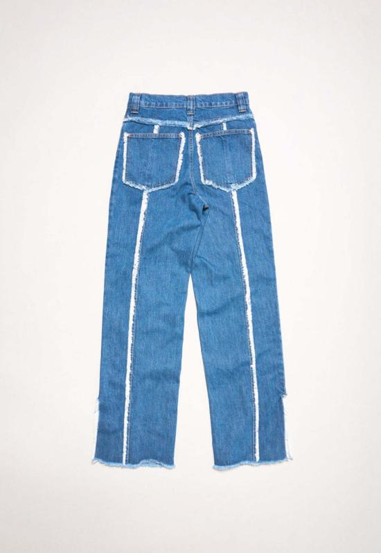  퍼머넌트 베케이션 데님 팬츠 영구 휴가 마감일 진스 인디고 - PERMANENT VACATION