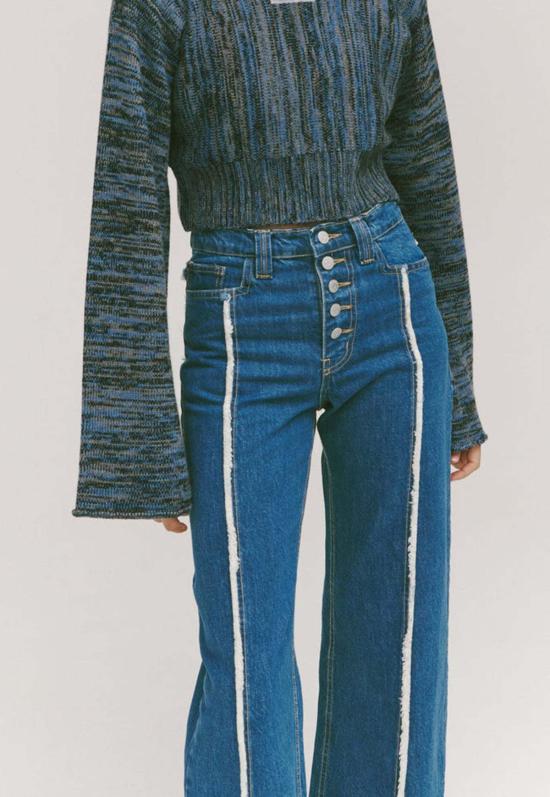  퍼머넌트 베케이션 데님 팬츠 영구 휴가 마감일 진스 인디고 - PERMANENT VACATION