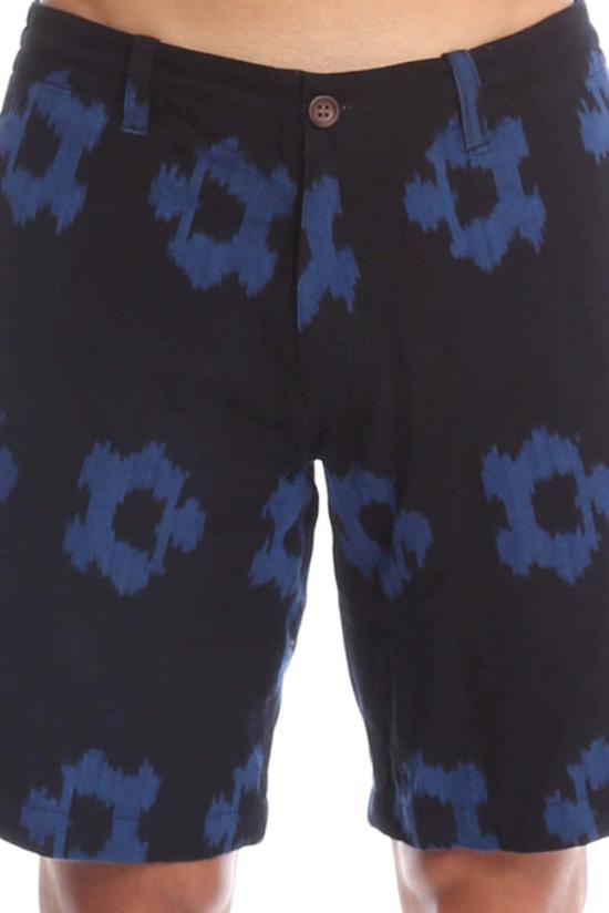  Burkman Bros 숏팬츠 버크만 브라더스 이캇 플로럴 숏 블루 이캇 - OTHER BRANDS