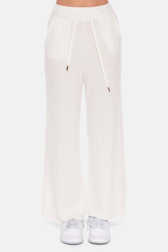  더 타일 클럽 스트레이트 팬츠 타일 클럽 소피 와이드 레그 팬츠 에그쉘