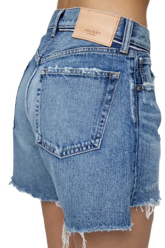  마우지 데님 숏팬츠 Moussy Mv Nashville 반바지 블루