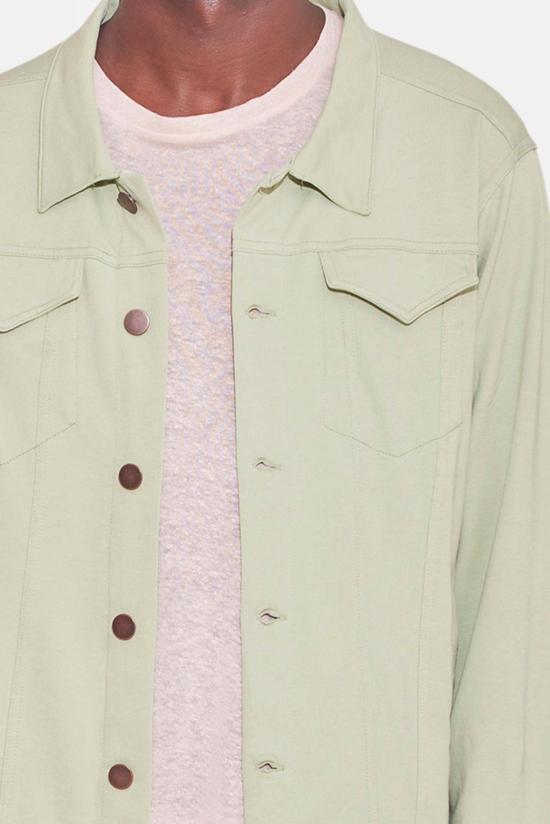  블루&크림 자켓 라이트 트러커 재킷 제이드 그린 - BLUE&CREAM