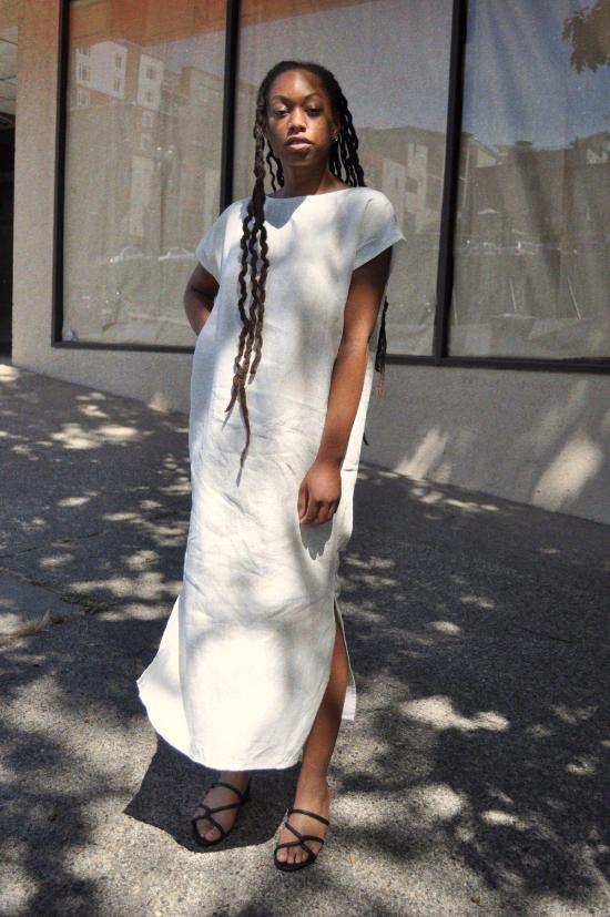  코코볼로 롱 원피스 튜닉 드레스 아이보리 - COCOBOLO