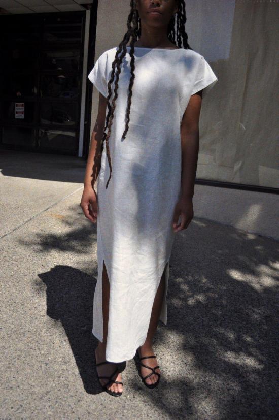  코코볼로 롱 원피스 튜닉 드레스 아이보리 - COCOBOLO