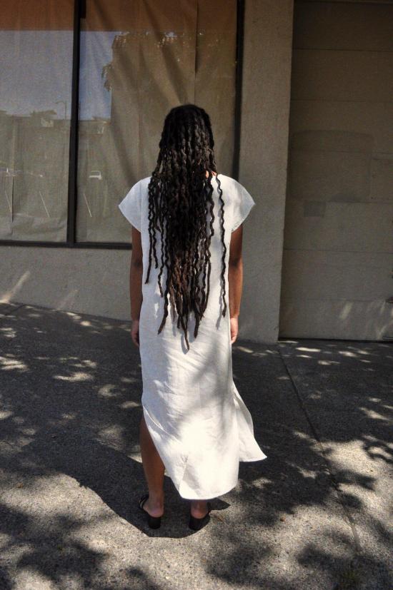  코코볼로 롱 원피스 튜닉 드레스 아이보리 - COCOBOLO