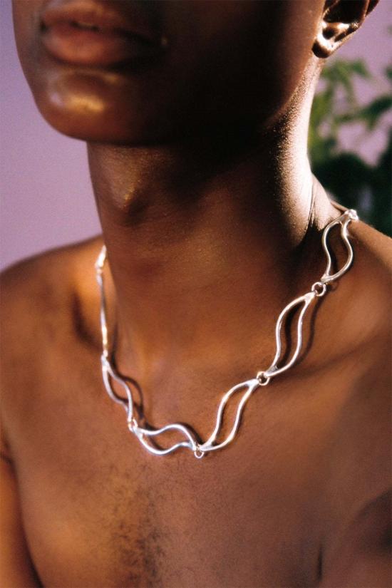  California Dirt 네크리스 캘리포니아 더트 커런트 목걸이 스털링 실버 - OTHER BRANDS