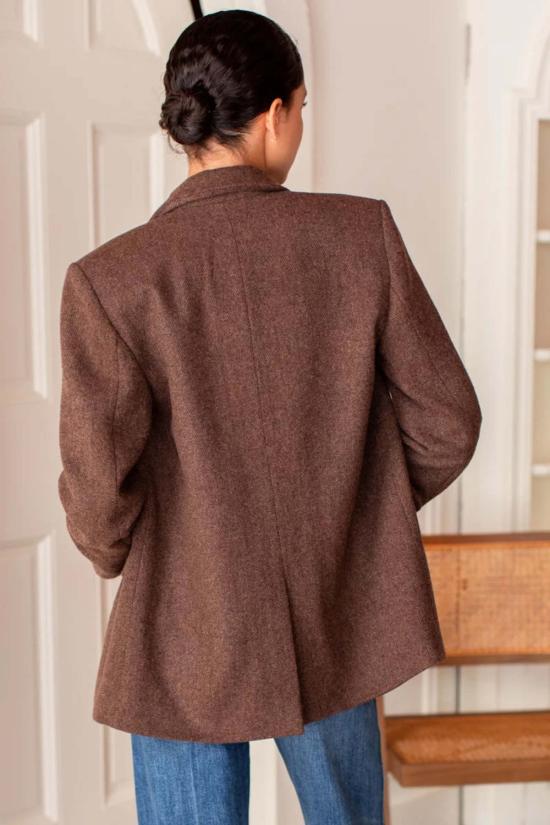  에머슨 프라이 수트 세트 아틀리에 블레이저 체스넛 - EMERSON FRY