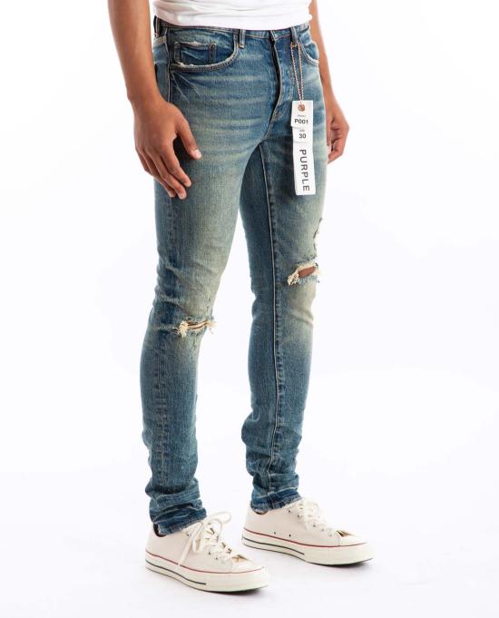  퍼플 브랜드 데님 팬츠 퍼플 9 투 5 진 다크 인디고 - PURPLE BRAND