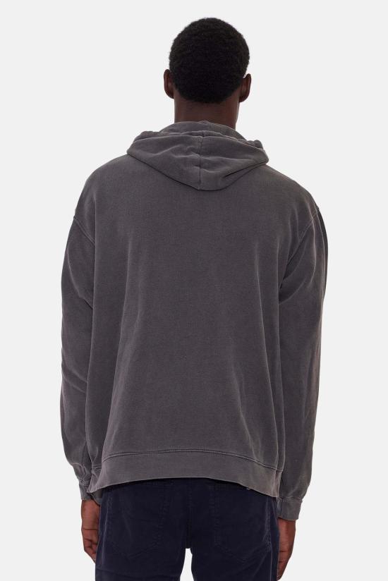  Blue&Cream 후드 티셔츠 블루&크림 햄튼스 위 그류 히어 후드티 빈티지 블랙 - BLUE&CREAM